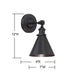 9-0901-1-44 Lighting/Wall Lights/Sconces