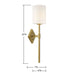 9-0902-1-322 Lighting/Wall Lights/Sconces