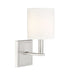 9-1200-1-SN Lighting/Wall Lights/Sconces