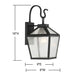 5-100-BK Lighting/Outdoor Lighting/Outdoor Wall Lights
