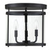 6-1043-3-BK Lighting/Ceiling Lights/Flush & Semi-flush Lights