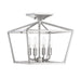 6-328-4-SN Lighting/Ceiling Lights/Flush & Semi-flush Lights