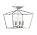 6-328-4-SN Lighting/Ceiling Lights/Flush & Semi-flush Lights