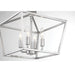 6-328-4-SN Lighting/Ceiling Lights/Flush & Semi-flush Lights