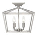 6-328-4-SN Lighting/Ceiling Lights/Flush & Semi-flush Lights