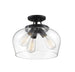 6-4035-3-BK Lighting/Ceiling Lights/Flush & Semi-flush Lights