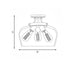 6-4035-3-BK Lighting/Ceiling Lights/Flush & Semi-flush Lights
