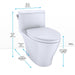 MS642124CEFG#01 Bathroom/Toilets Bidets & Bidet Seats/One Piece Toilets