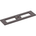 TK922BLK Decor/Cabinet & Furniture Hardware/Knob & Pull Backplates