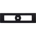TK922BLK Decor/Cabinet & Furniture Hardware/Knob & Pull Backplates