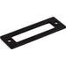 TK923BLK Decor/Cabinet & Furniture Hardware/Knob & Pull Backplates