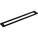TK927BLK Decor/Cabinet & Furniture Hardware/Knob & Pull Backplates