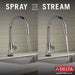 9159TV-DST Kitchen/Kitchen Faucets/Pull Down Spray Faucets