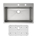ECTSRS33229TBGFR2 Kitchen/Kitchen Sinks/Dual Mount Kitchen Sinks