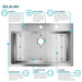 ECTSRS33229TBGFR2 Kitchen/Kitchen Sinks/Dual Mount Kitchen Sinks