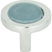 229-BLU-CH Decor/Cabinet & Furniture Hardware/Cabinet & Furniture Knobs