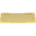 378-PB Decor/Cabinet & Furniture Hardware/Knob & Pull Backplates