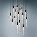 PD-35615-BK Lighting/Ceiling Lights/Chandeliers