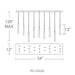 PD-35623L-BK Lighting/Ceiling Lights/Chandeliers