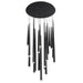 PD-41721R-BK Lighting/Ceiling Lights/Chandeliers