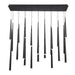 PD-41723L-BK Lighting/Ceiling Lights/Chandeliers