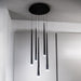 PD-41805R-BK Lighting/Ceiling Lights/Chandeliers