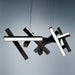 PD-64848-BK Lighting/Ceiling Lights/Chandeliers