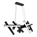 PD-64848-BK Lighting/Ceiling Lights/Chandeliers