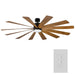 FR-W1815-80L27MBDK Lighting/Ceiling Lights/Ceiling Fans