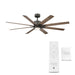 FR-W2001-52L35OBBW Lighting/Ceiling Lights/Ceiling Fans