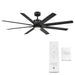 FR-W2001-66L-27-MB Lighting/Ceiling Lights/Ceiling Fans
