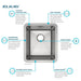 EFRU131610T Kitchen/Kitchen Sinks/Undermount Kitchen Sinks