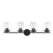 8-8020-4-BK Lighting/Wall Lights/Vanity & Bath Lights