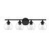 8-4050-4-BK Lighting/Wall Lights/Vanity & Bath Lights