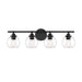 8-4050-4-BK Lighting/Wall Lights/Vanity & Bath Lights