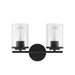 8-8020-2-BK Lighting/Wall Lights/Vanity & Bath Lights