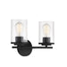 8-8020-2-BK Lighting/Wall Lights/Vanity & Bath Lights