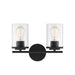 8-8020-2-BK Lighting/Wall Lights/Vanity & Bath Lights