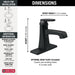 564-BLMPU-DST Bathroom/Bathroom Sink Faucets/Single Hole Sink Faucets