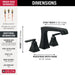 T2764-BL Bathroom/Bathroom Tub & Shower Faucets/Roman Tub Faucets