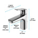 TLG03301U#BN Bathroom/Bathroom Sink Faucets/Single Hole Sink Faucets