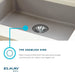 ELGU251912PDBK0 Laundry Utility & Service/Laundry Utility & Service Sinks/Drop in Utility Sinks