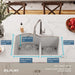 ELGHU3322RWH0C Kitchen/Kitchen Sinks/Undermount Kitchen Sinks