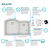 ELGHU3322RWH0C Kitchen/Kitchen Sinks/Undermount Kitchen Sinks