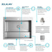 ELDSSF36279DBG Kitchen/Kitchen Sinks/Apron & Farmhouse Sinks