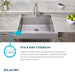 ELDSSF36279DBG Kitchen/Kitchen Sinks/Apron & Farmhouse Sinks