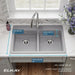 ELGAD3322PDGS0 Kitchen/Kitchen Sinks/Drop in Kitchen Sinks