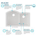 ELGHU3322RWH0 Kitchen/Kitchen Sinks/Undermount Kitchen Sinks