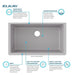 ELGRU13322GS0 Kitchen/Kitchen Sinks/Undermount Kitchen Sinks