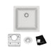 ELG1616WH0C Kitchen/Kitchen Sinks/Dual Mount Kitchen Sinks